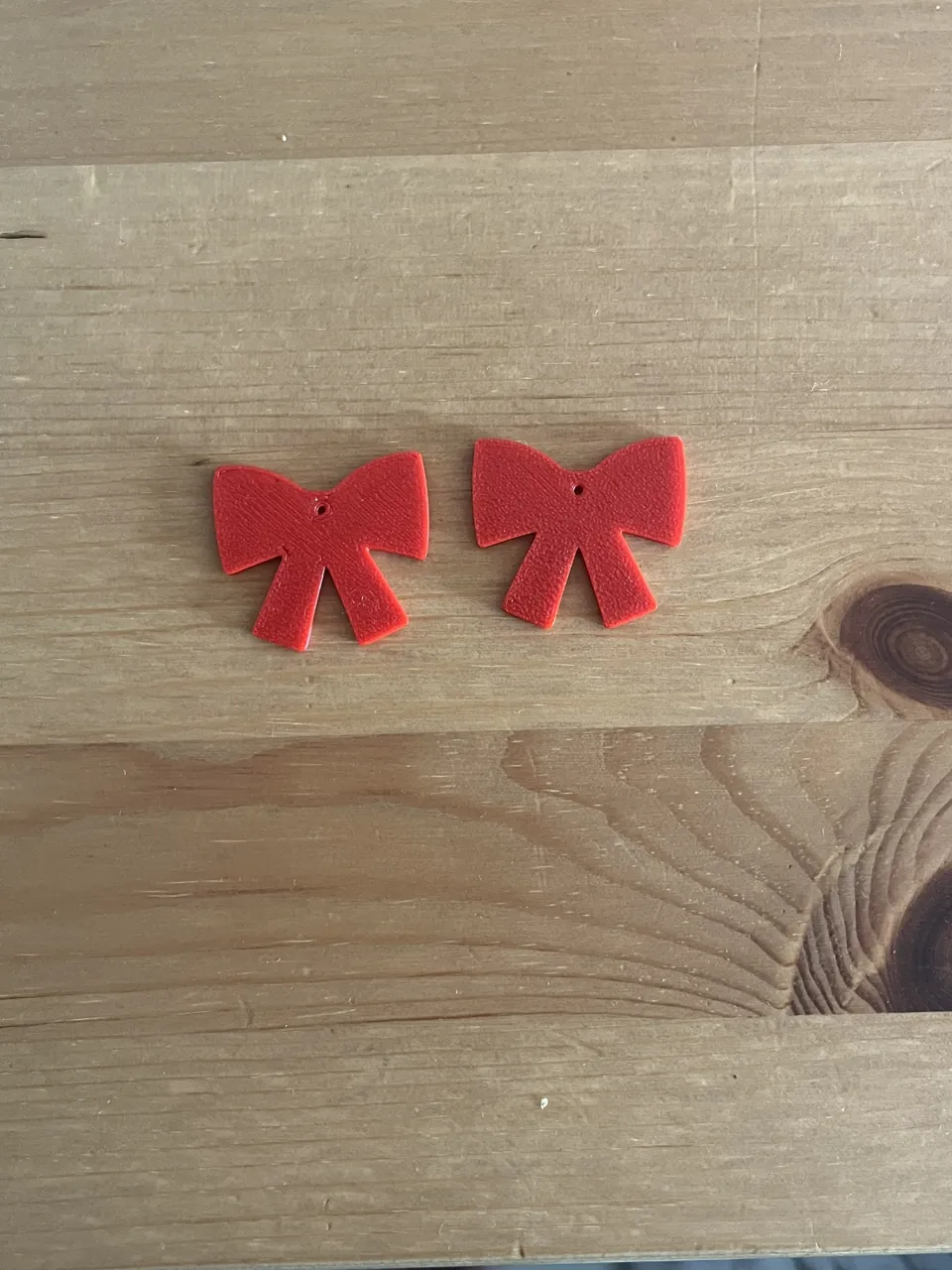 bow earrings view 2