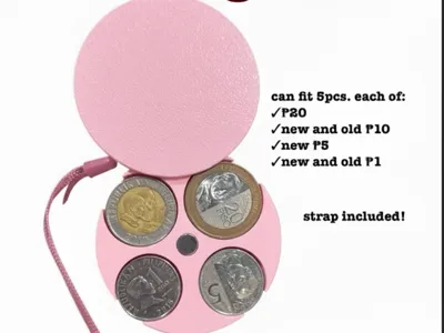 Circular coin Organizer for Philippine Coin