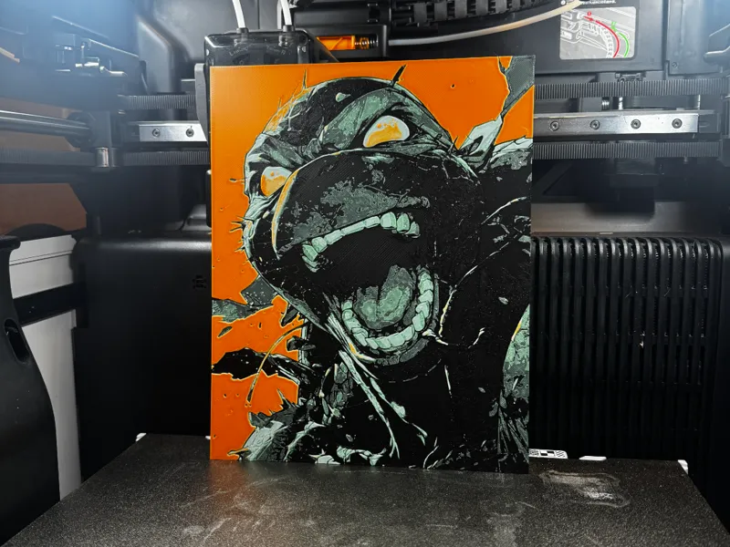 TMNT Michelangelo Hueforge