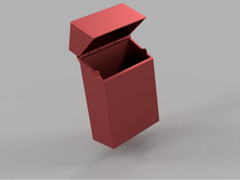 cigarette case (no design or logos)