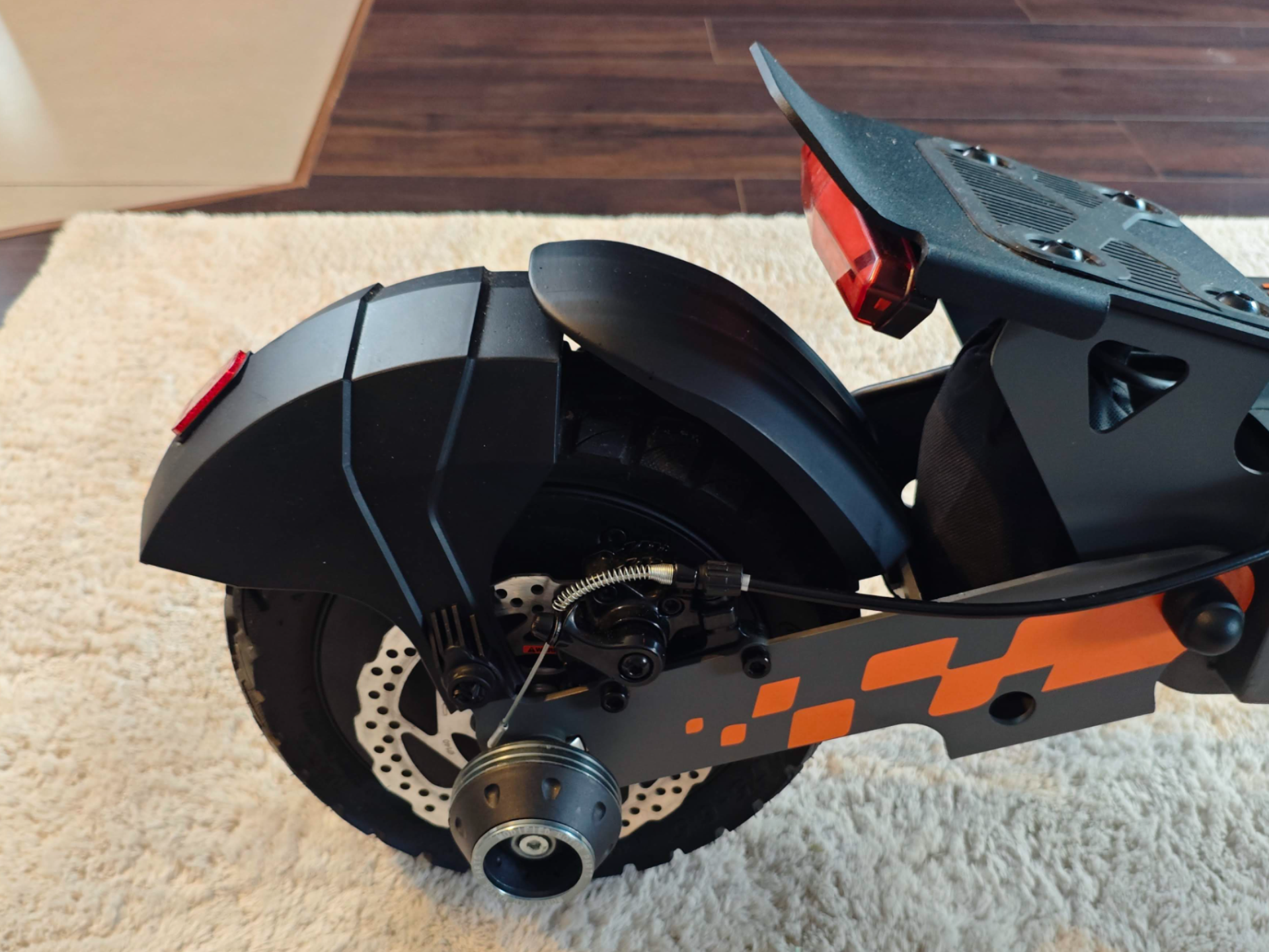Kukirin G2 rear mudguard (long version)