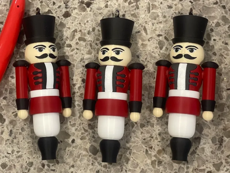 Nutcracker Christmas Ornament