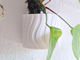 WaveGrow Planter - Wandmontage