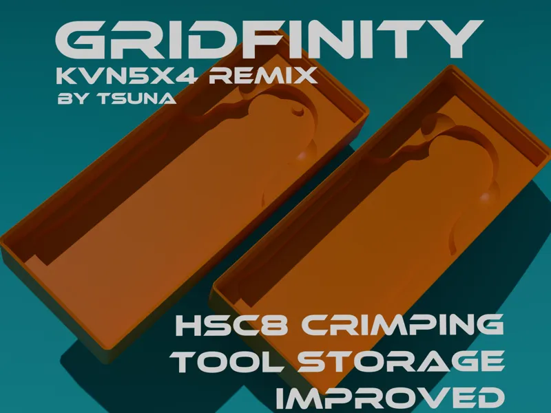 HSC8 Crimping Tool Storage – Gridfinity Improved