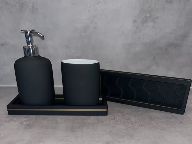 Modern rectangular tray
