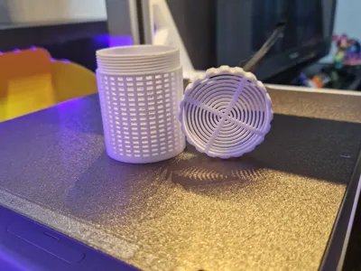 Silica box for spool 