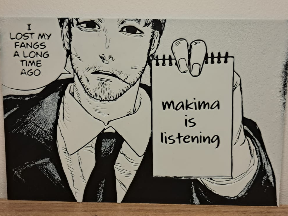 Chainsawman Manga, 2 colors only