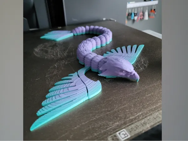Dragon-aigle articulé