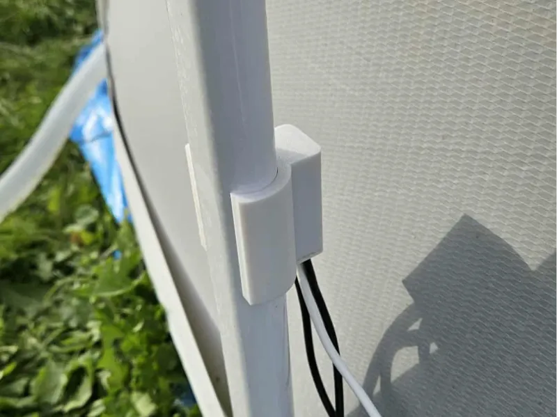 Shelly Uni Plus, DS18B20 mount for Intex Pool