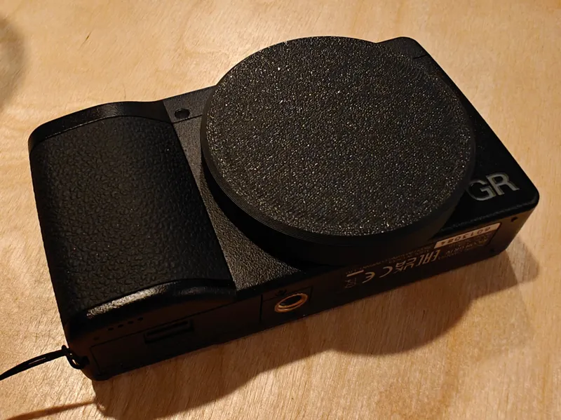 Lens cap for Ricoh GR IV