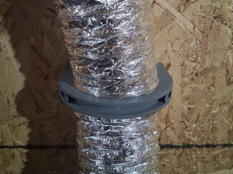 Dryer duct bracket