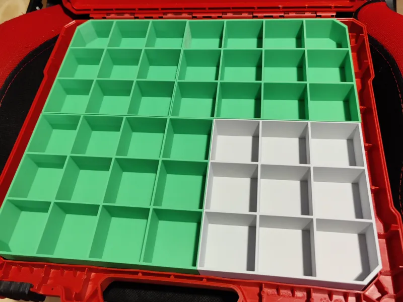 Milwaukee Socket box bins NOT GRIDFINITY