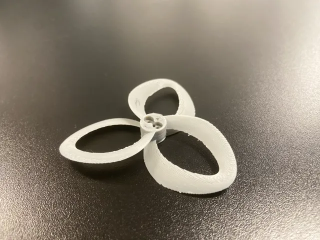 Bidirectional 3D-Printed Propeller