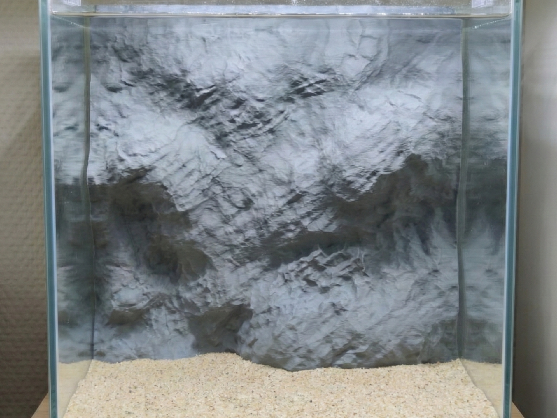 Aquarium Terrarium Rock Stone Wall 3D Background