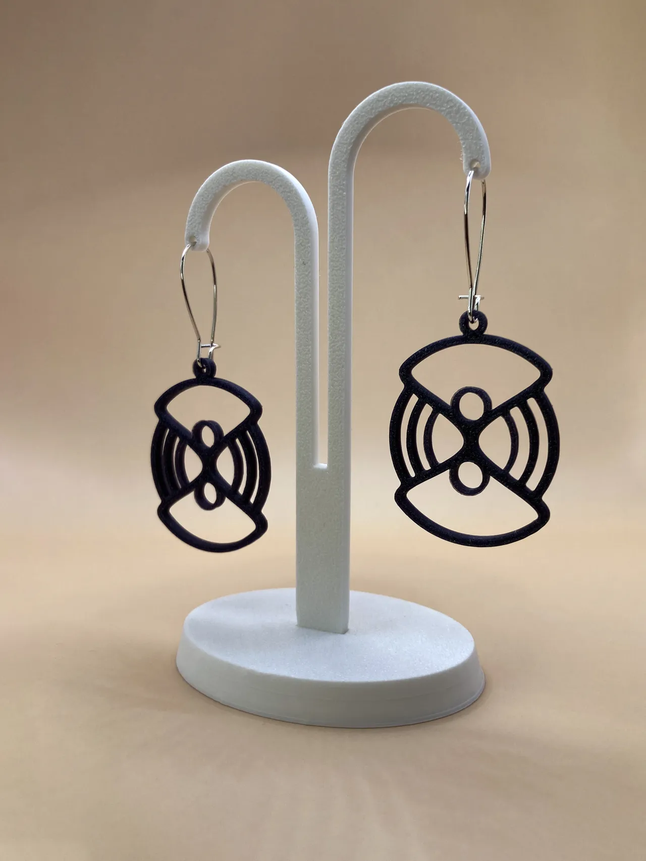Abstract Earring 2 view 3