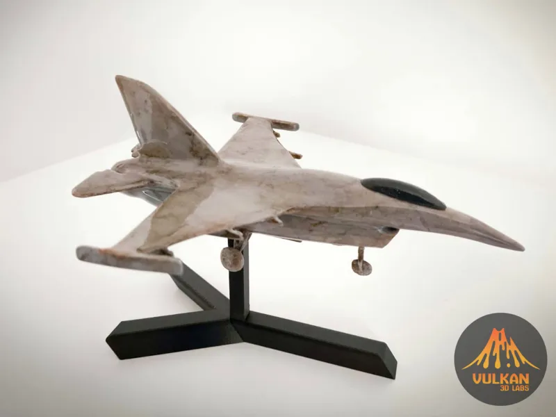 F-16 Fighting Falcon with Stand