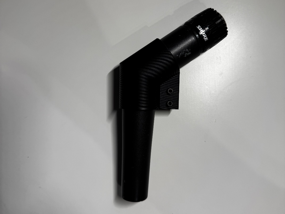 Shure SM57 60 degree angle