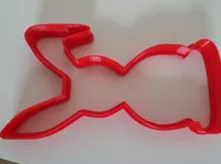 Emporte-pièce lapin de Pâques — photo 1