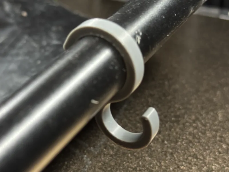 Rain gutter hook