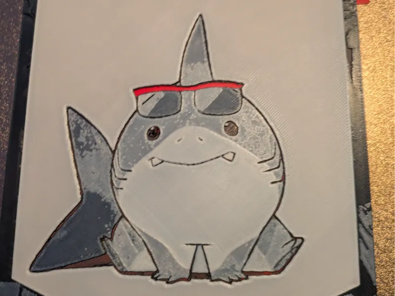 Jeff the landshark wall art