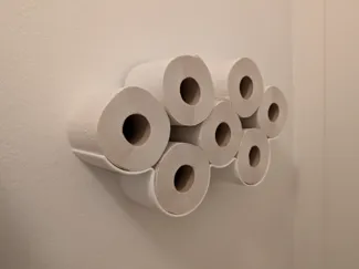 Toiletpaper storage cloud slim - 2 parts - 7 sizes