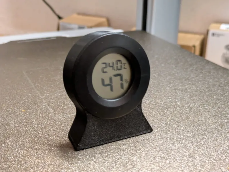 Hygrometer Stand with extraweight 