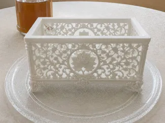 Oriental Baroque Filigree Jewelry Box