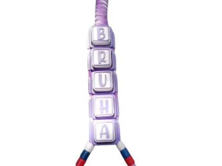 CHUNKY LETTER CLICKER WITH SIDE HOLE