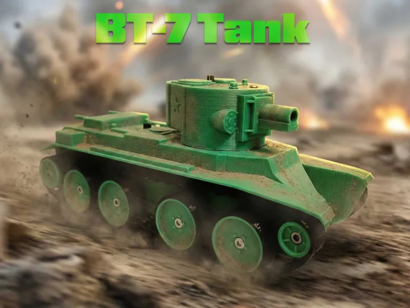 CyberBrick - BT-7 Tank that shoots