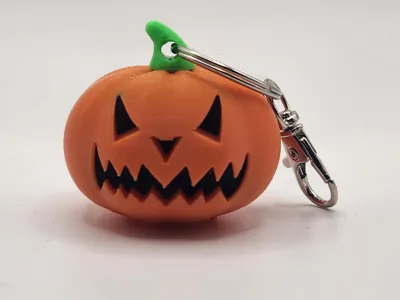 Pumpkin Keychain