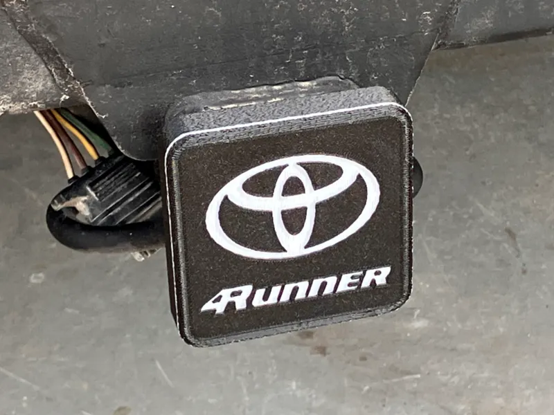 Toyota 4Runner trailer hitch cover (no AMS)