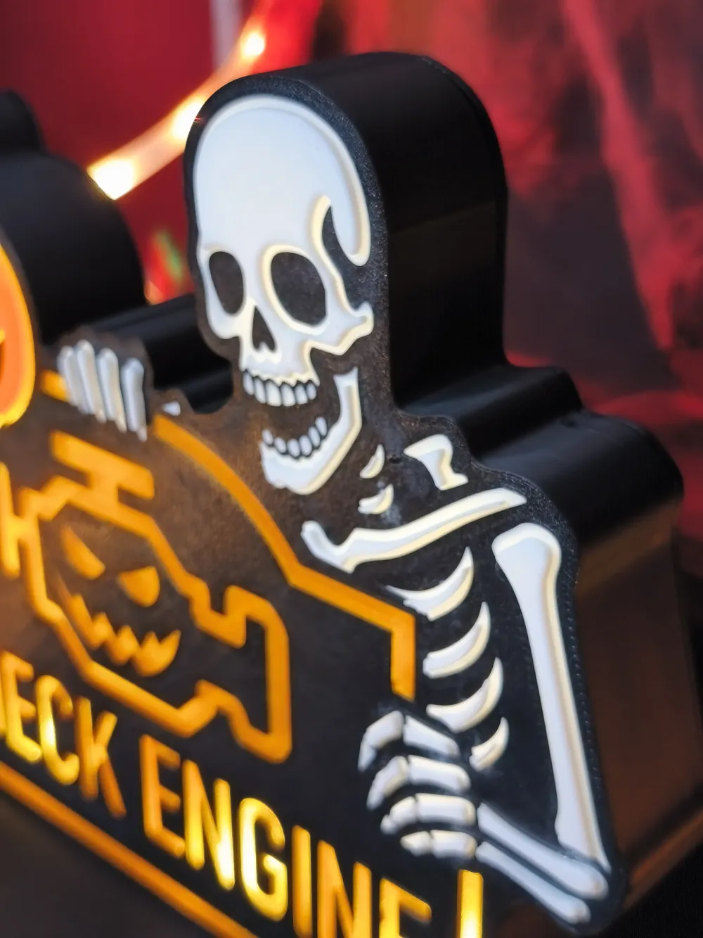 CHECK ENGINE - Free 3D Print Model - MakerWorld