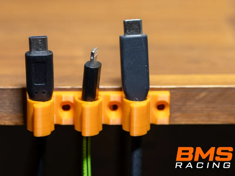 Universal Cable Holder for Desks