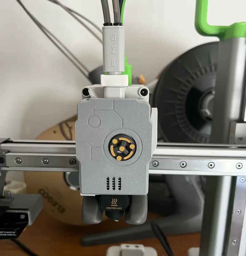 A1/A1 Mini Extruder front cover magnetic