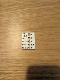 Simpler no ruler 0.2mm layer, 2 walls, 15% infill