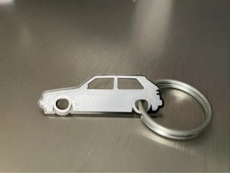 Golf 2 Schlüsselanhänger 