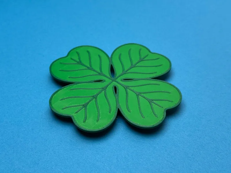 Four-Leaf Clover Coaster
