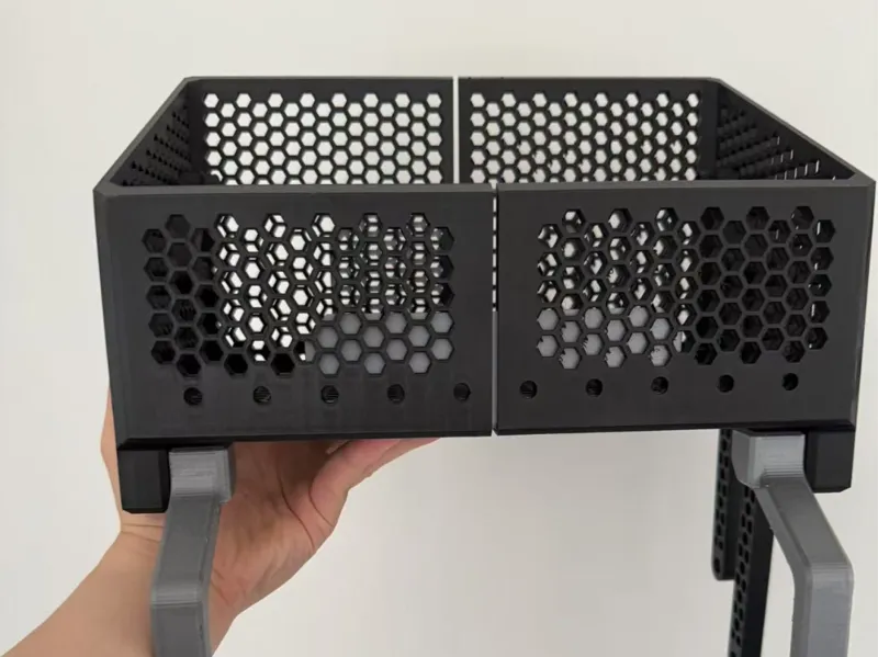 Cabinet drop down organizer (EZLift)