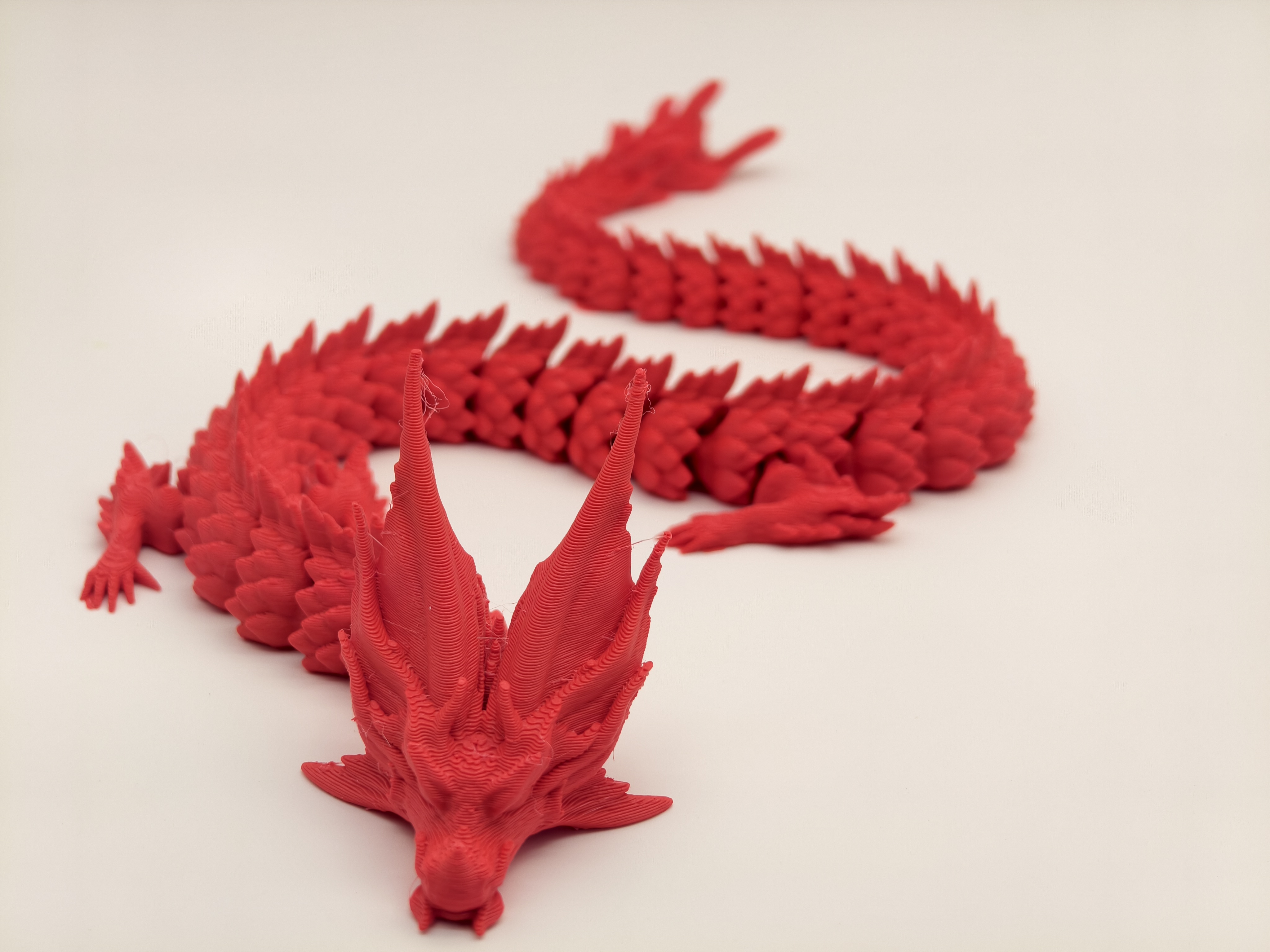 Miniatura 3 do modelo 3D 王者，深海之息，龙，无需支撑，MINI可打
