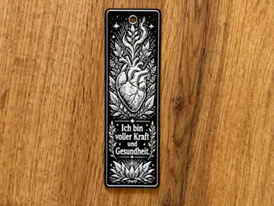 HueForge Affirmation Bookmark