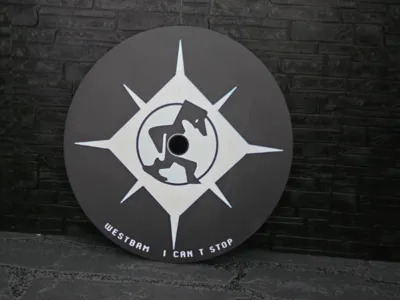 Magnet Schild " Westbam I can´t stop "