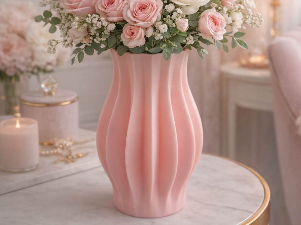 Radial Fold Vase