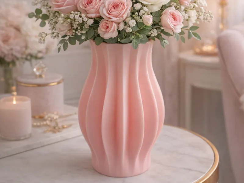 Radial Fold Vase