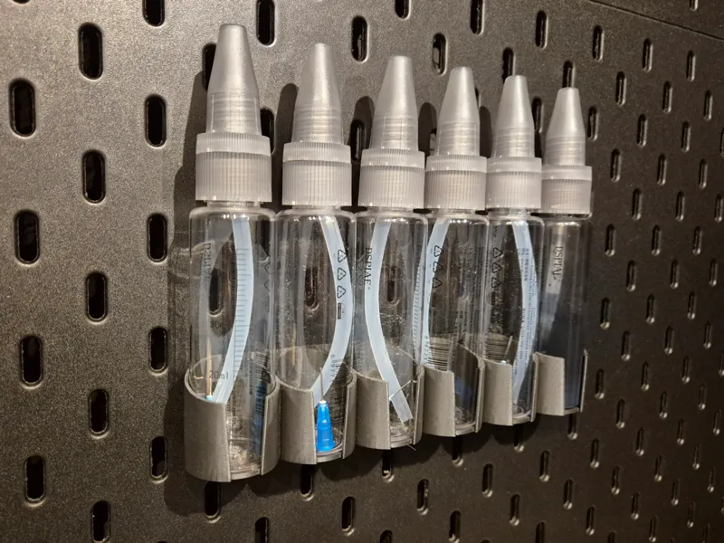 6x 30mm Bottle Holder Skadis (DSPIAE compatible)