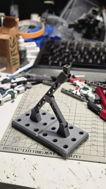 Letrero o emblema decorativo: Mecha Action Base 1 Parts and Bases — vista de referencia 3