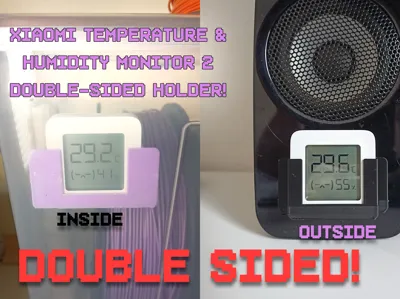 Xiaomi Temperature and Humidity monitor mount