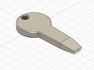 Flat Head Key