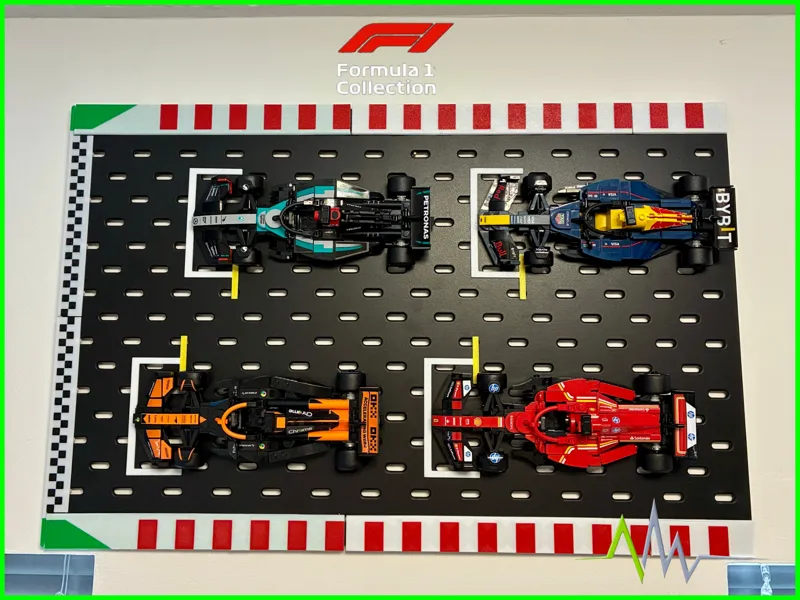 F1 Speed Champions Horizontal Mount Ikea SKÅDIS
