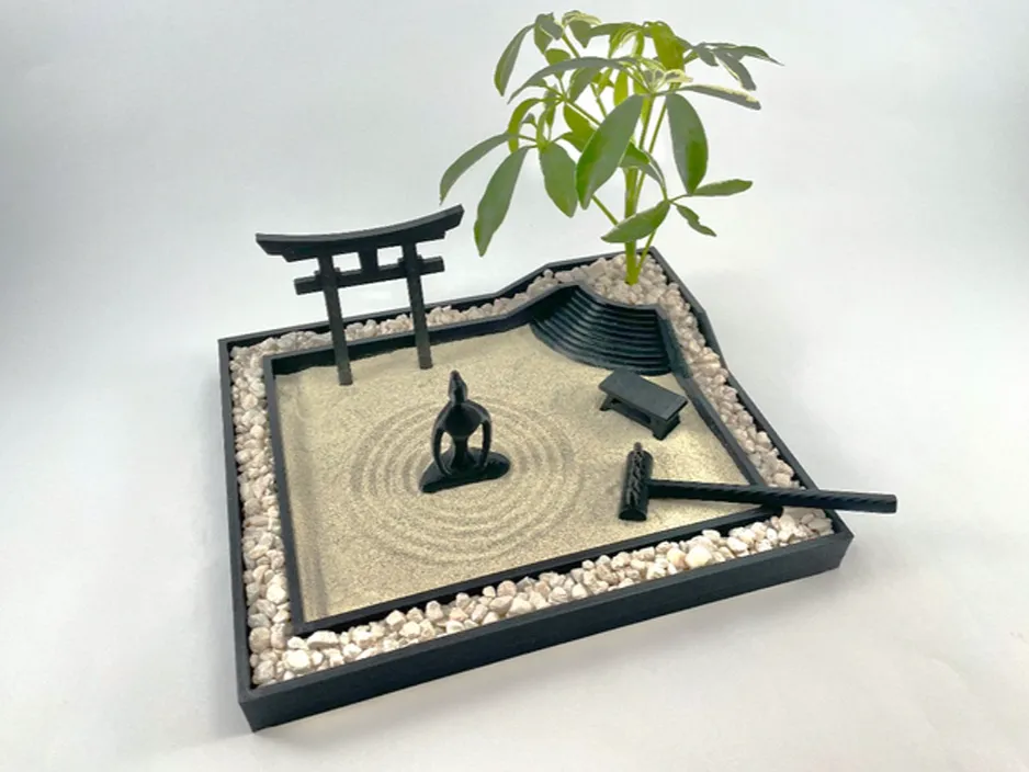 Zen Garden with Planter + Accessories