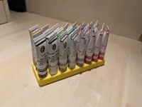 Rangement pour tubes de peinture acrylique — photo 6